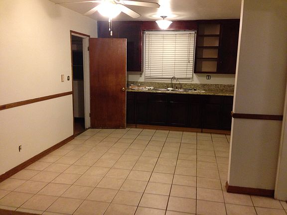 Open floor plan kitchen