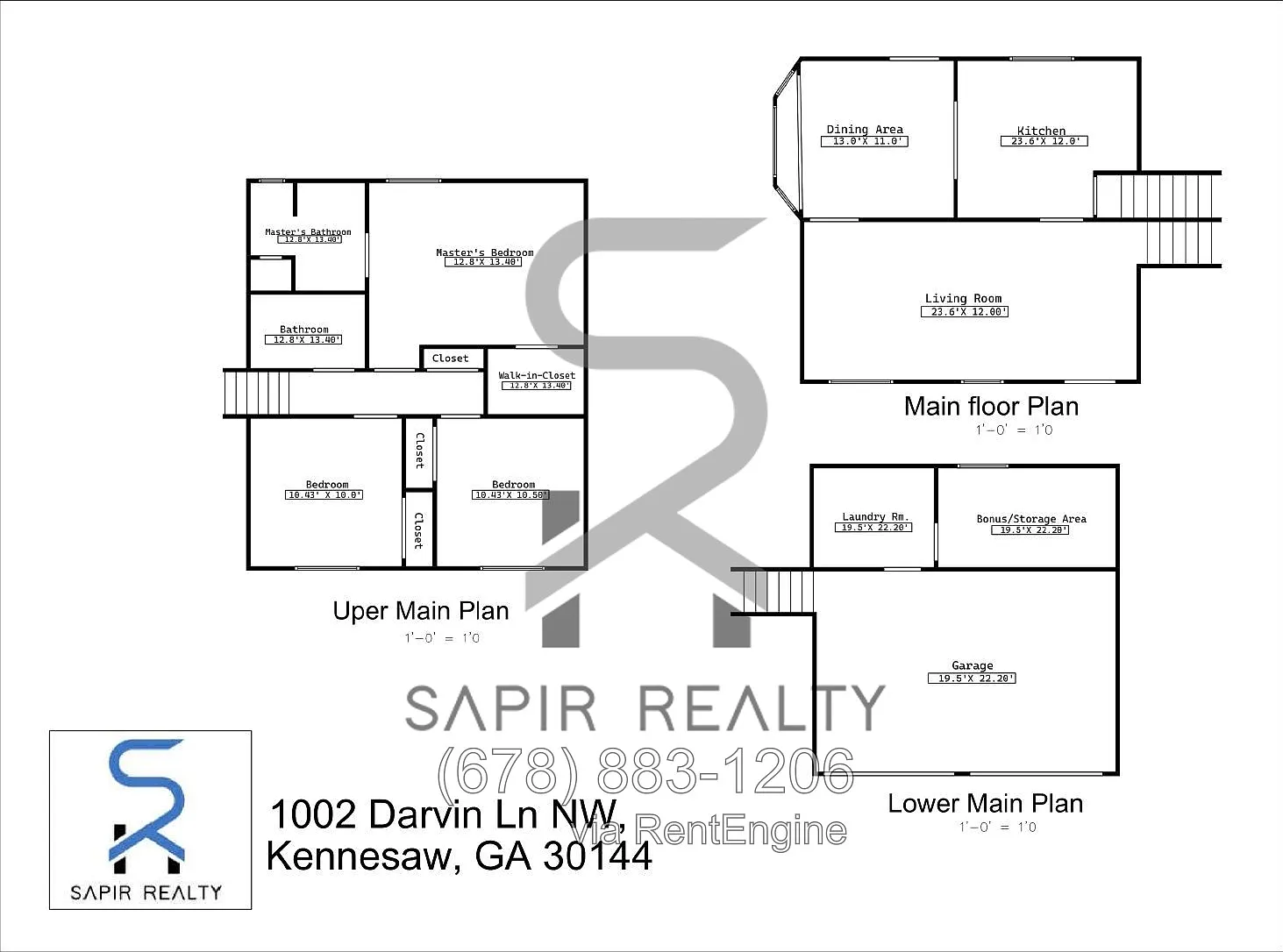 3 bed, 2.0 bath, 1264 sqft, $2,000 — Photo 2