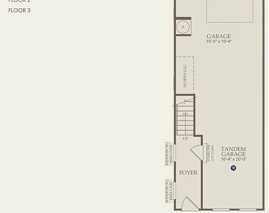 Evans Floor Plan, Quick Move-in Home, Floor 1