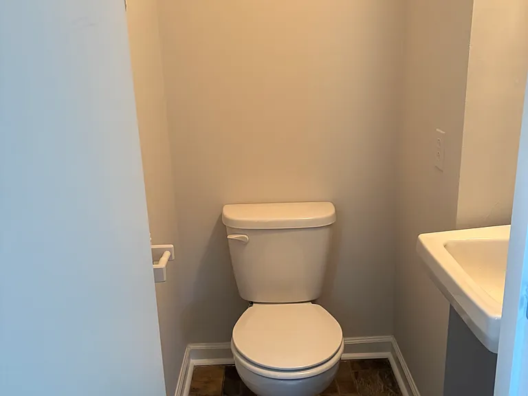 Half Bath in Primary Bedroom