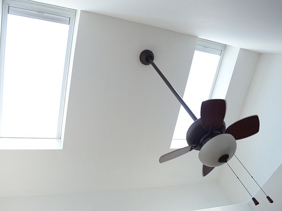 skylights in living room