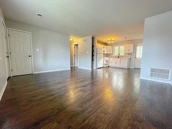 OPEN CONCEPT living/kitchen/dining area.