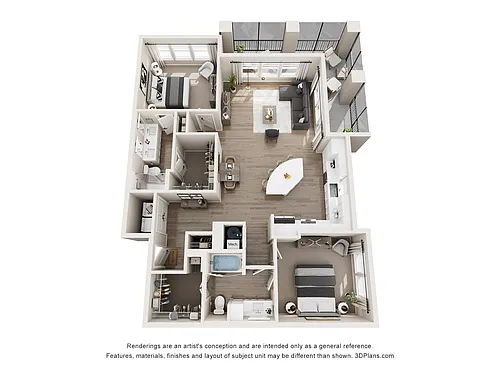 Floor plan B3