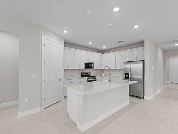 Kitchen with designated pantry