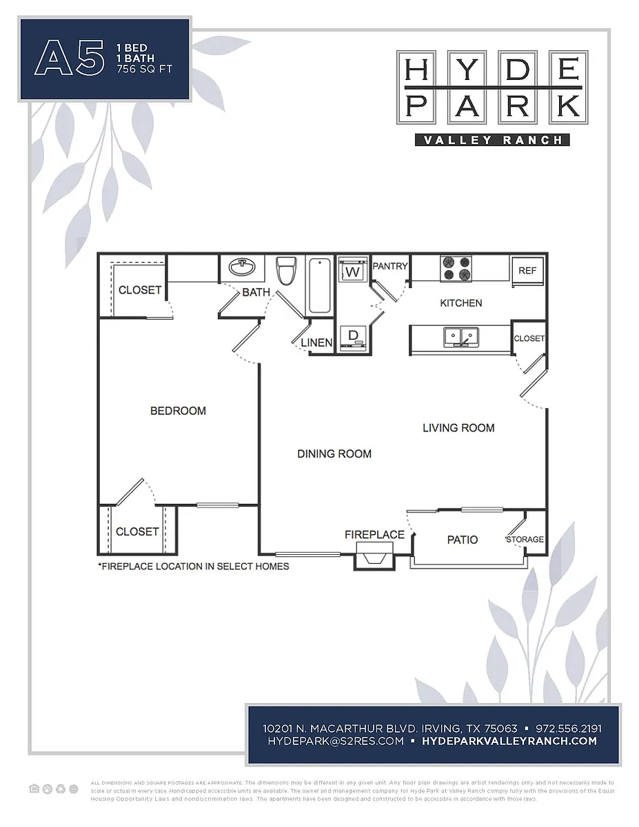Floor plan A5 Renovated