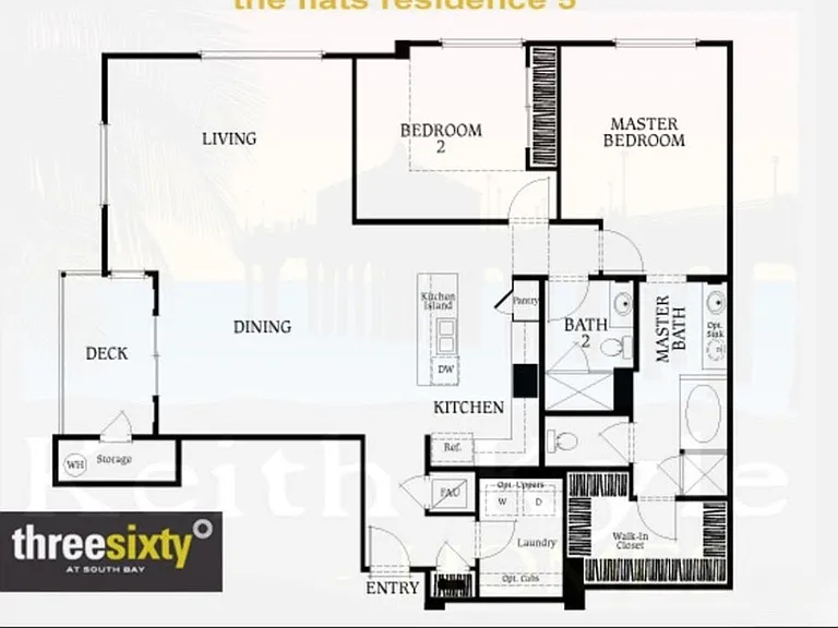 Unit floorplan