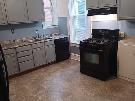 Efficient, quiet Dishwasher and 5 burner stove with convection oven.