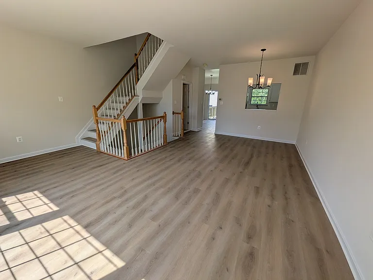 Living and dining rooms