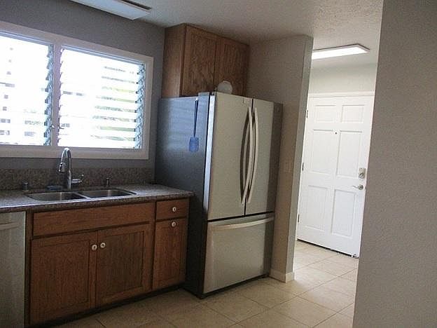 Kitchen and front entrance