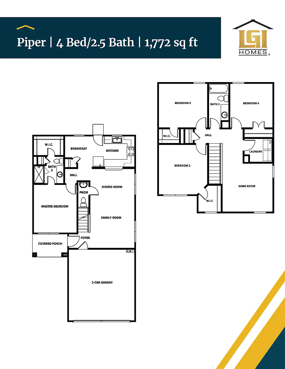 Floor plan Piper