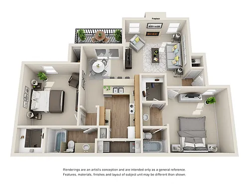 Floor plan The Estoril G
