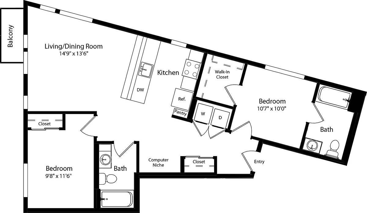 Floor plan B8(A)