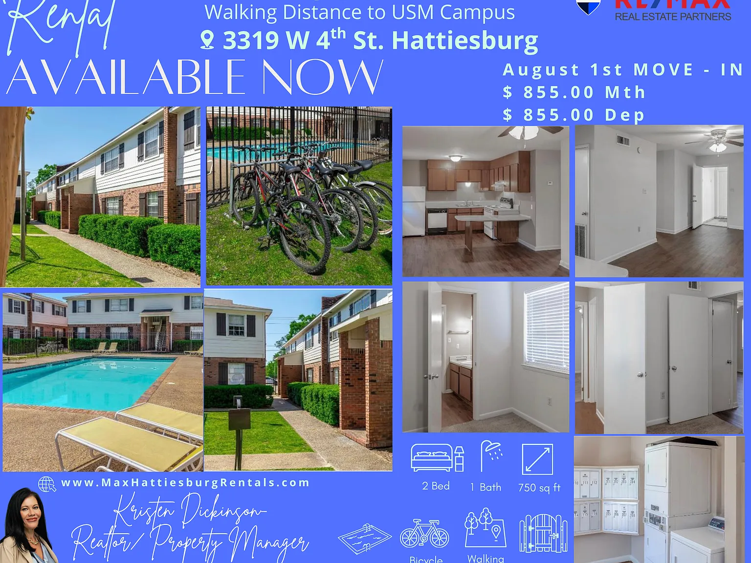 2 bed, $855 — Photo 1