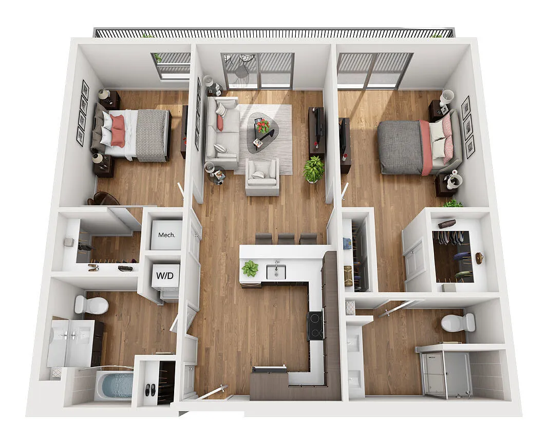 Floor plan B2c