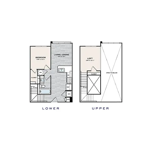 Floor plan A1 LOFT