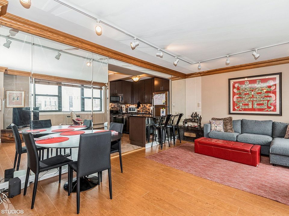 The living room and dining room are open to the kitchen.