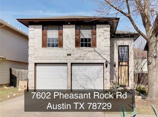 7602 Pheasant Rock Rd, Austin, TX 78729