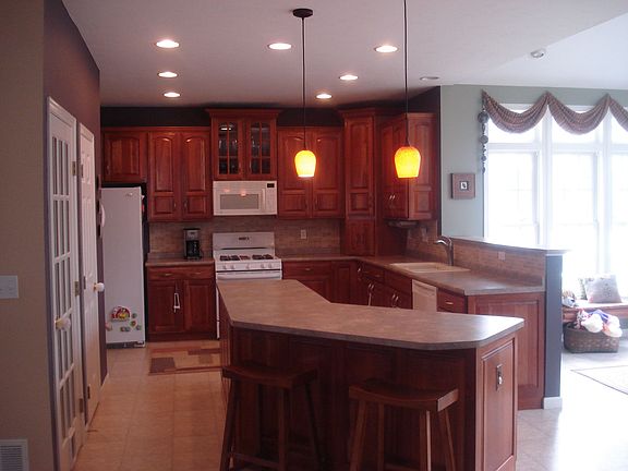 Kitchen with Natural Cherry