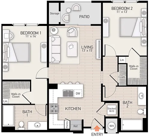 Floor plan Plan P