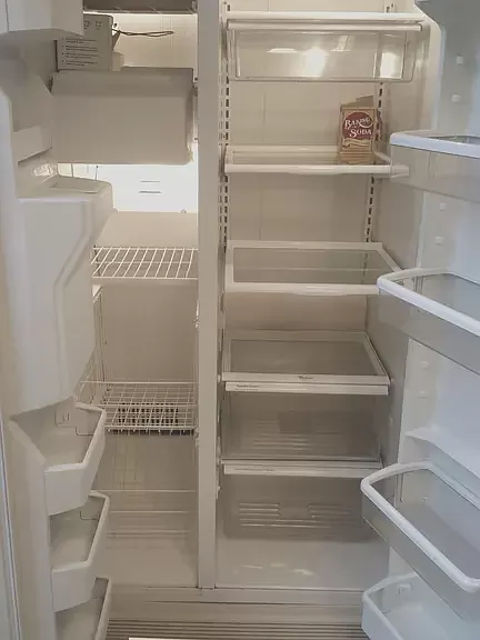 New stainless refrigerator