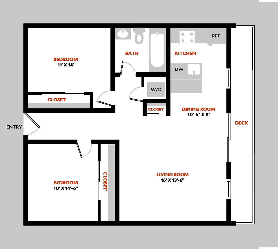 Floor plan Plan 2AR