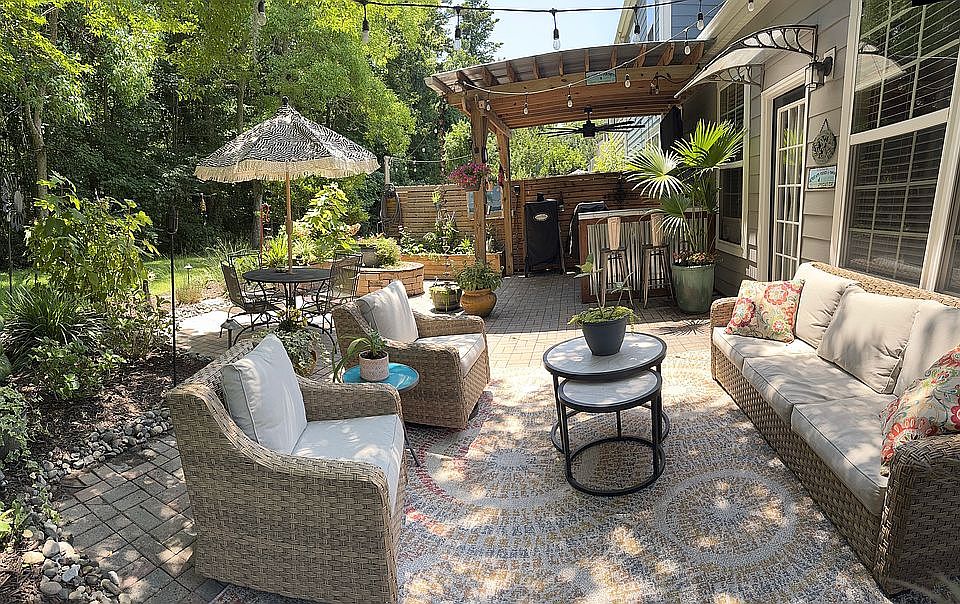 Back Porch Pergola