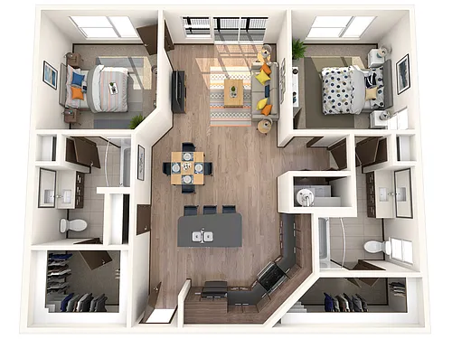 Floor plan B1