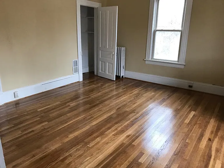 Upstairs bedroom, Southeast side, redone floors, high ceilings, more. 2 bedrooms upstairs, one bath, area can be locked off if desired.