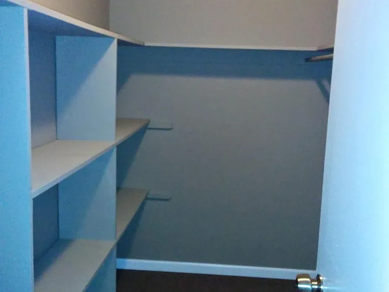 large walk in storage closet