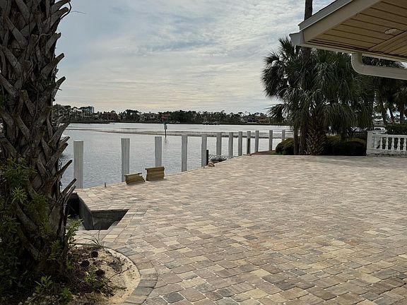 View of the canal from the living room