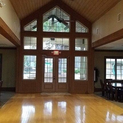 Cedar Ceiling in Highlands Clubhouse