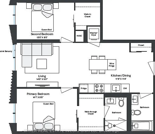 2 bed, $3,718 — Photo 2