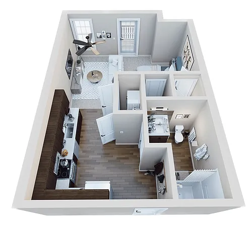 Floor plan The Indianapolis | SA