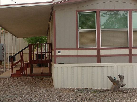 Exterior front door side