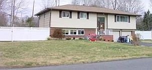 New White PVC Fence, Corner Property