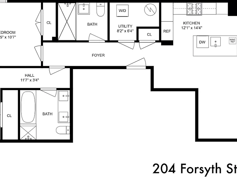204 Forsyth St #3S — Photo 2