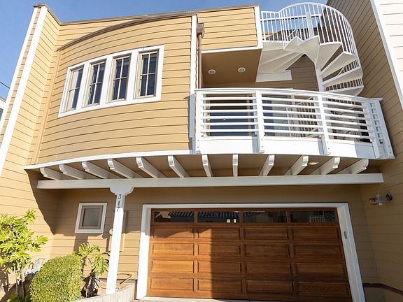 Garage access through gated entry