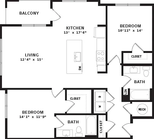 FRONTIER - B1 - 2 Bedroom FRONTIER - B1 - 2 Bedroom
