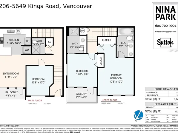 5649 Kings Rd #206, Greater Vancouver, BC V6T 1K9
