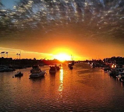 Sunset on the Bridge