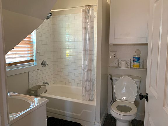 Bathroom, on the entrance level of the unit (which is the 2nd floor of the house)