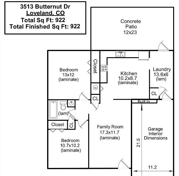 1st image of 3513 Butternut Dr