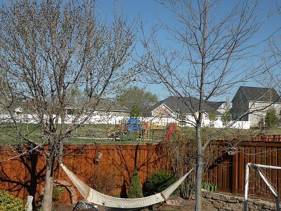 Park right behind house with a gate going to it.