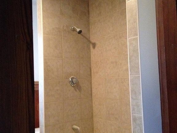 Brand New Tiled Shower