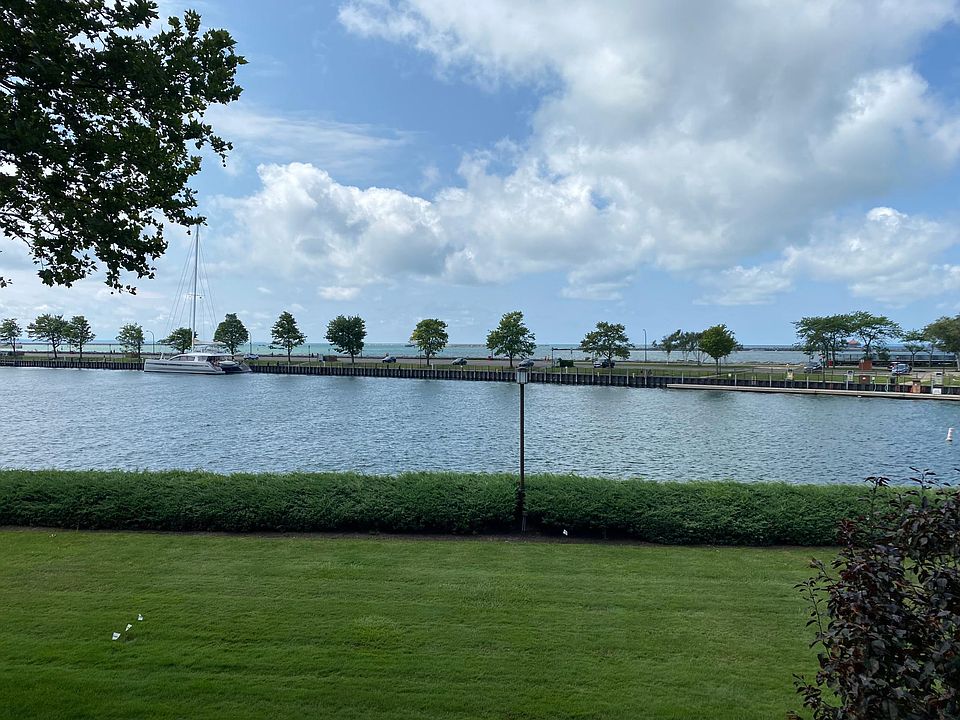 View from living room and balcony.