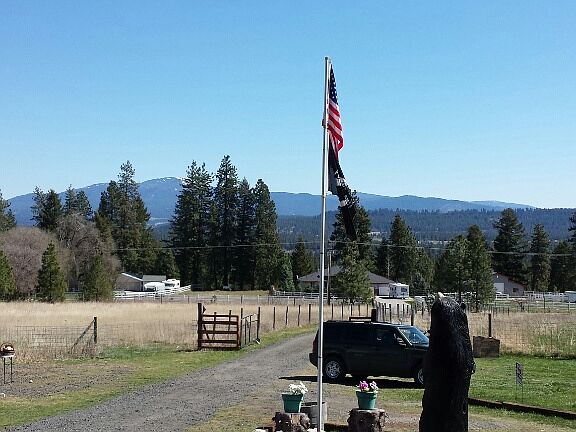 Mt. Spokane to the East