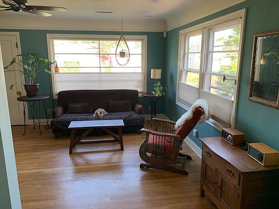 Living room. Furnishings not included