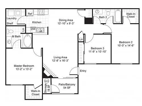 Floor plan C1