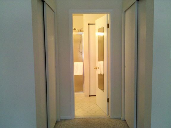 Main Bedroom with 2 closets and bath