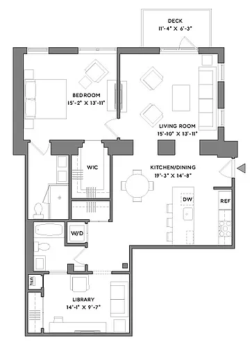 Floor plan A18